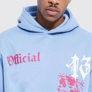 Ensemble de survêtement décontracté écologique en gros, personnalisable avec impression, style streetwear, comprenant un sweat à capuche et un pantalon de jogging assorti, tenue sportive - Product Image 3