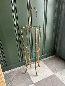 Porte-parapluies de luxe résistant à la rouille, support cylindrique rond sur pied pour bâtons de marche et parapluies - Product Image 6