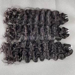 Extensiones de cabello humano crudo, pedido más vendido de 2025, paquete de doble estiramiento, rizo birmano de vapor, precio al por mayor para proveedores - Product Image 5