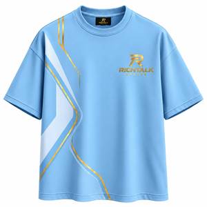 Camiseta Deportiva Ligera para Hombre, con Logotipo Frontal, Tira Reflectante, Secado Rápido, Transpirable, Ecológica, 100% Poliéster, para Correr - Product Image 5