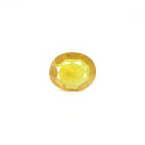 Natural Yellow Sapphire 5.15 Carat Loose Gemstone for Fine Jewelry - Product Image 1