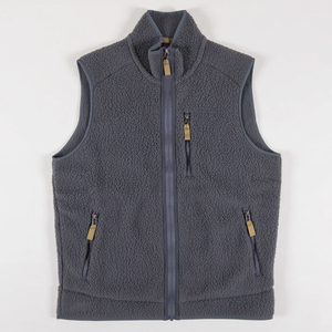 <b>Men</b> Winter Sherpa Fleece <b>Vest</b> Full Zip Sleeveless Jacket Warm Polar Fleece Bodywarmer Outdoor Casual <b>Thermal</b> Gilet with Pocket - Product Image 2