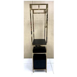 Modern Versatile Home <b>Furniture</b> Metal <b>Bedroom</b> Clothes Stand with <b>Mirror</b> for Living Room Bathroom Hotel Hospital Gym School - Product Image 4