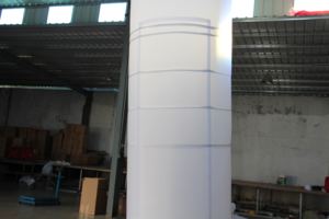 Arco Inflable Impermeable Blanco con Bomba Eléctrica de Más de 3.6 m de Altura para Eventos Publicitarios al Aire Libre - Product Image 2