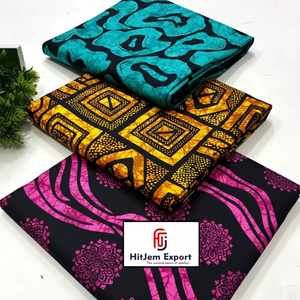 Tela Africana Estampada Estilo Freetown y Tela de Algodón Ankara, Textil Premium para Moda y Decoración del Hogar - Product Image 5