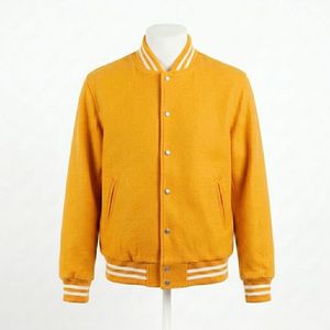 Trendy Unisex Varsity <b>Jacket</b> Casual Letterman <b>Baseball</b> Bomber Coat <b>for</b> Winter Fashion and Daily Wear - Product Image 1