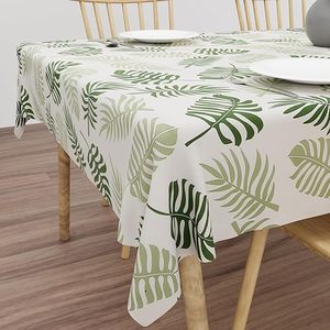 Housse de table à manger pour 4 personnes, imperméable et anti-poussière, housse de table à manger pour 4 personnes, imperméable, rectangulaire, 40 x 60 pouces - Product Image 1