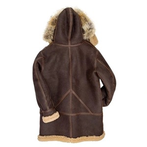 B-7 Aleutian WWII <b>Sheepskin</b> Parka - Product Image 2