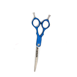 6-Inch Blue Curve <b>Dog</b> Grooming <b>Scissors</b> Professional Pet Hair Cutting Shears with Ergonomic Handle Blunt Safety Tips - Product Image 5