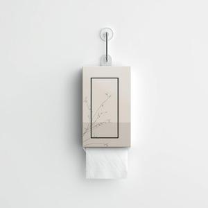 Boîte de mouchoirs murale OEM Ruby en papier, à tirage par le bas, doux, 3 plis, interplié, vente en gros, export - Product Image 2