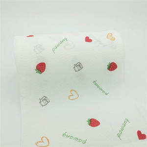 กระดาษเช็ดครัวแบบม้วนสำหรับครัวเรือน ผลิตตามสั่ง ขายส่ง OEM/ODM สีสันสดใส - Product Image 3