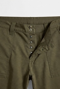 Pantalon cargo pour homme, coupe décontractée, multi-poches, matière en coton doux, anti-rides, respirant, style confortable pour les voyages - Product Image 6