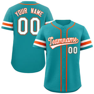 Maillots de baseball personnalisés pour hommes, à sublimation, unis, avec boutons, pour équipes sportives actives - Product Image 5