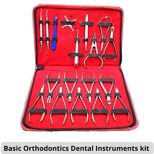 Juego de Instrumentos Dentales de Ortodoncia OEM Premium de 18 Piezas, Acero Inoxidable, Kit Básico Profesional Manual, Servicio Personalizado, Certificado CE - Product Image 5