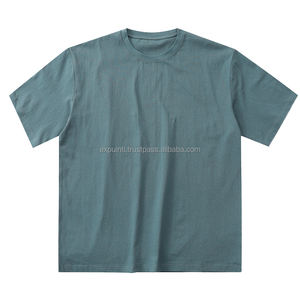 Camisetas de algodón de 240g, camisetas de manga corta lisas para hombre, Camiseta corta de cáñamo en blanco para hombre, ropa cómoda - Product Image 4