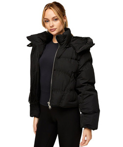 Veste matelassée pour femme sur mesure, haute qualité, logo personnalisé avec broderie ou impression personnalisée, veste matelassée streetwear pour femme - Product Image 3
