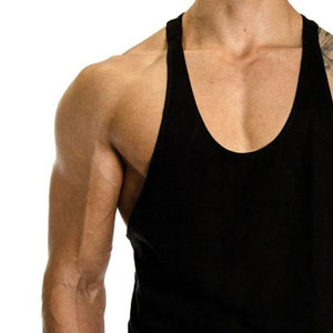 Débardeur de sport uni sans manches pour homme – Idéal pour la musculation et la gym - Product Image 4