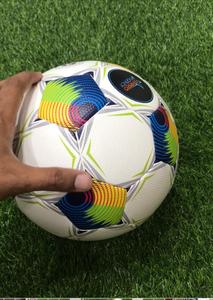 Ballon de football Kickstart avec motif étoile bleu et blanc pour enfants, toutes saisons, unisexe, respirant, en polyester - Product Image 3