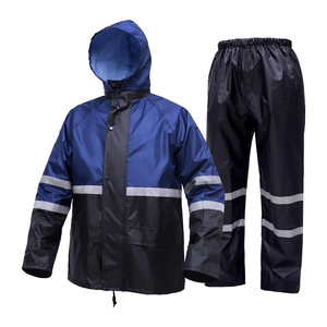 ชุดเสื้อผ้ากันฝนสะท้อนแสงแบบ unisex สำหรับการผจญภัยกลางแจ้ง เดินป่า ท่องเที่ยว ตั้งแคมป์ และกิจกรรมในสภาพอากาศเปียกชื้น - Product Image 1