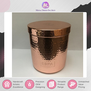 Velas de Cera de Soja Hechas en India con Diseño Elegante en Envase Metálico para Compradores al por Mayor a un Precio Competitivo - Product Image 3