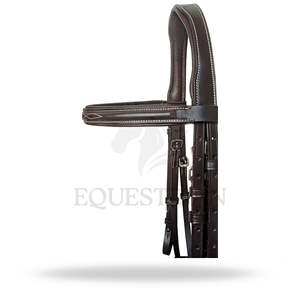 อุปกรณ์ดูแลม้า บังเหียนม้าแบบอังกฤษ ขนาดมาตรฐาน บังเหียนสำหรับขี่ม้าแบบอังกฤษ สำหรับการขี่ม้าประจำวัน - Product Image 4