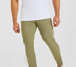 <b>Men</b> Cotton Fleece <b>Jogger</b> Sweatpants Casual Drawstring Pants Soft Warm Streetwear Trousers With Side Pockets Custom Wholesale - Product Image 2
