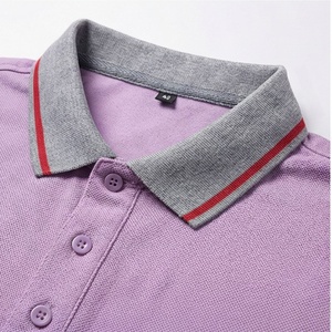 Polo imprimé pour homme, manches courtes, en coton tricoté, décontracté, respirant - Product Image 4