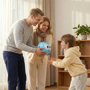 Conteur d'histoires NFC avec batterie rechargeable, jouet éducatif audio RFID portable pour enfants en déplacement - Product Image 4