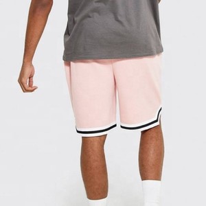 Shorts de basketball légers pour hommes en maille, couleur unie, séchage rapide, respirants, taille élastique, sur mesure, haute qualité, 100 % polyester, tendance - Product Image 6
