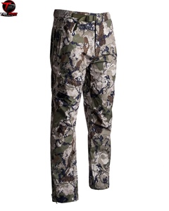 Pantalones de Caza Ligeros Unisex de Alto Rendimiento, Camuflaje Elástico, Tácticos para Exteriores, Soft Shell 100% Poliéster, Resistentes al Agua, OEM - Product Image 2