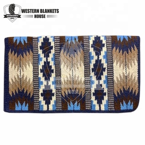 Tapis de selle de ranch de cheval personnalisé de luxe 2024 coussinets de dressage en feutre de laine profilés nouveau Style Western Ranch feutre profilé polycoton - Product Image 5