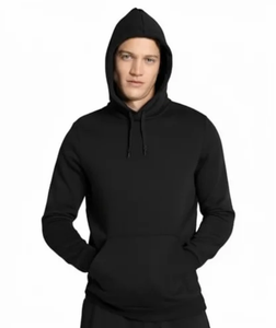 Sweat-shirt épais et lourd en molleton 100 % coton 500 GSM de haute qualité avec logo personnalisé, style décontracté unisexe pour homme - Product Image 3