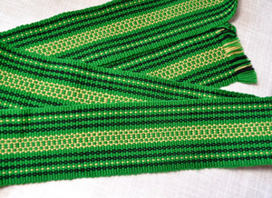 Cinturón Krajka Ucraniano Tejido a Mano – Faja Cossaca Ancha, Cinturón Folclórico Unisex - Product Image 5