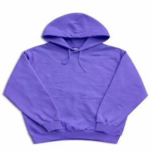 Sweat à capuche en polaire de luxe 300 GSM |   Pull-over uni anti-boulochage 80/20 coton |   Sweat-shirts unisexes personnalisés avec logo, toucher doux de qualité supérieure - Product Image 6