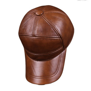 Casquette de baseball unisexe haut de gamme avec cache-oreilles, chapeau d'hiver chaud pour l'extérieur, en toile, doux au toucher, de luxe - Product Image 5