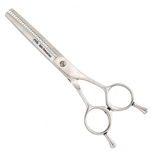 Tijeras de Entresacar para Barbería con Apoyo para Dedos, Instrumento Profesional de Belleza, Tijeras para Entresacar Cabello, Duraderas, con Filo Afilado - Product Image 1