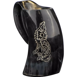 Best Price Drinking Horn Mug Wholesale <b>Beer</b> Glasses Handmade Design of Buffalo Ox Horn Mug for <b>Table</b> Top Kitchen & <b>Beer</b> Bar - Product Image 3