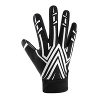 Guantes de fútbol americano personalizados Guantes de receptor de fútbol Guantes de fútbol americano con agarre de látex