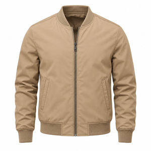 <b>Men's</b> <b>Reversible</b> Flight Bomber <b>Jacket</b> Winter <b>Jacket</b> Padded Casual Winter Outdoor Nylon Zipper <b>Jacket</b> <b>Man</b> - Product Image 4