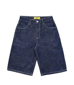 Nouveau design tendance : Short en jean tricoté pour homme, coupe droite, taille mi-haute, coupe-vent, séchage rapide, respirant, ajusté, haute qualité, tenue décontractée - Product Image 1