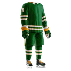 Uniforme de hockey sur glace à manches longues, nom d'équipe personnalisé et logo avant/arrière, unisexe, adulte, toutes saisons - Product Image 6