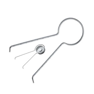 Marqueur de réduction mammaire McKissock Keyhole en acier inoxydable 28 cm, outil de chirurgie esthétique - Product Image 2