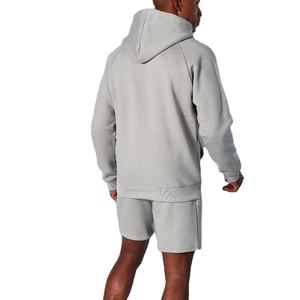 Ensemble de survêtement d'hiver imprimé grande taille de haute qualité, respirant, à capuche en polaire, taille élastique, prix de gros - Product Image 4