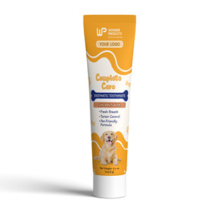 OEM/ODM Enzymatic Dog <b>Toothpaste</b> with Baking Soda and Calcium Chicken <b>Flavor</b> for Plaque Tartar and Fresh Breath 6.2 Oz - Product Image 1