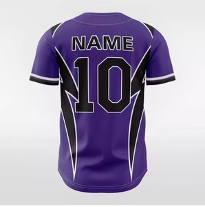 Custom Stripe <b>Baseball</b> Jersey Wholesale Plain <b>Baseball</b> <b>Tshirt</b> Sublimation With Your Design Team <b>Baseball</b> Wear - Product Image 2