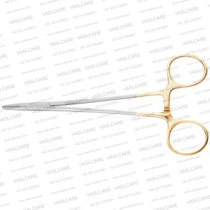 Porte-aiguille Crile-Wood Onyx 6″ (15 cm) à mâchoires 4000, pour gaucher, en carbure de tungstène, pour sutures 4-0, instrument de chirurgie générale par Vaslcare - Product Image 5