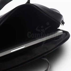 Sac bandoulière en cuir de qualité supérieure, vente en gros, sac à l'épaule décontracté, sangle réglable, logo personnalisé - Product Image 5