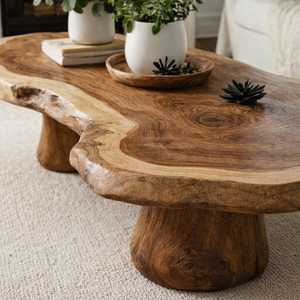 Wholesale Luxali Modern Solid <b>Wood</b> Coffee <b>Table</b> Living Room Handmade Natural Eco-Friendly Durable Decor Unique Design - Product Image 3