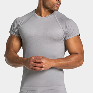 Camiseta de Algodón de Lujo para Hombre, Estilo Deportivo, Cuello Redondo, Corte Holgado, Pique - Product Image 6
