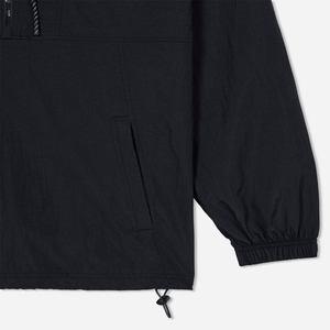 Veste coupe-vent à capuche pour homme, imperméable, légère, décontractée, printemps, extérieur, polyester, coupe régulière, couleur unie, fermeture éclair - Product Image 5